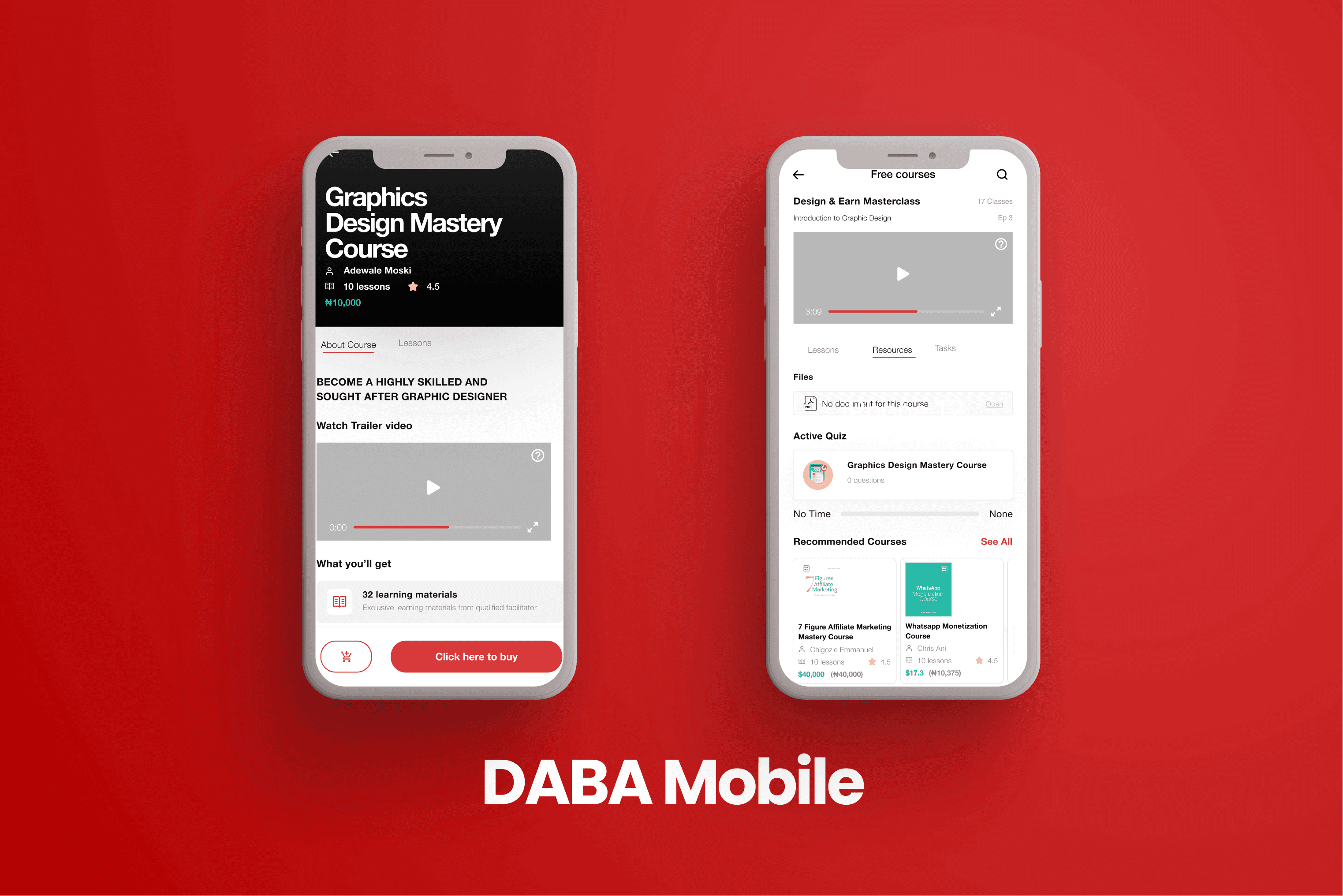 DABA Mobile App